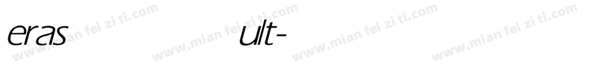 eras ult字体转换